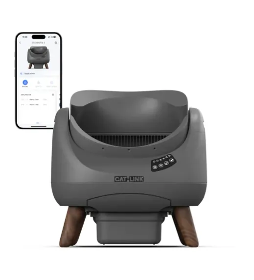 Self Cleaning Litter Box Scooper Open X